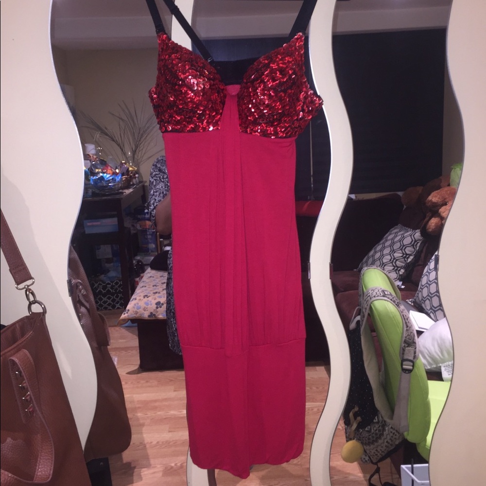 Sexy RED Mini Club/Party Dress